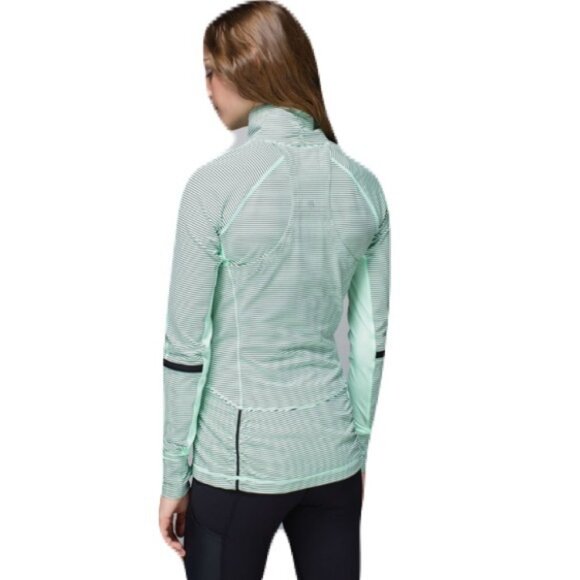 Lululemon Race With Grace 1/2 Zip Stripe Pullover Size 4 - Picture 2 of 5